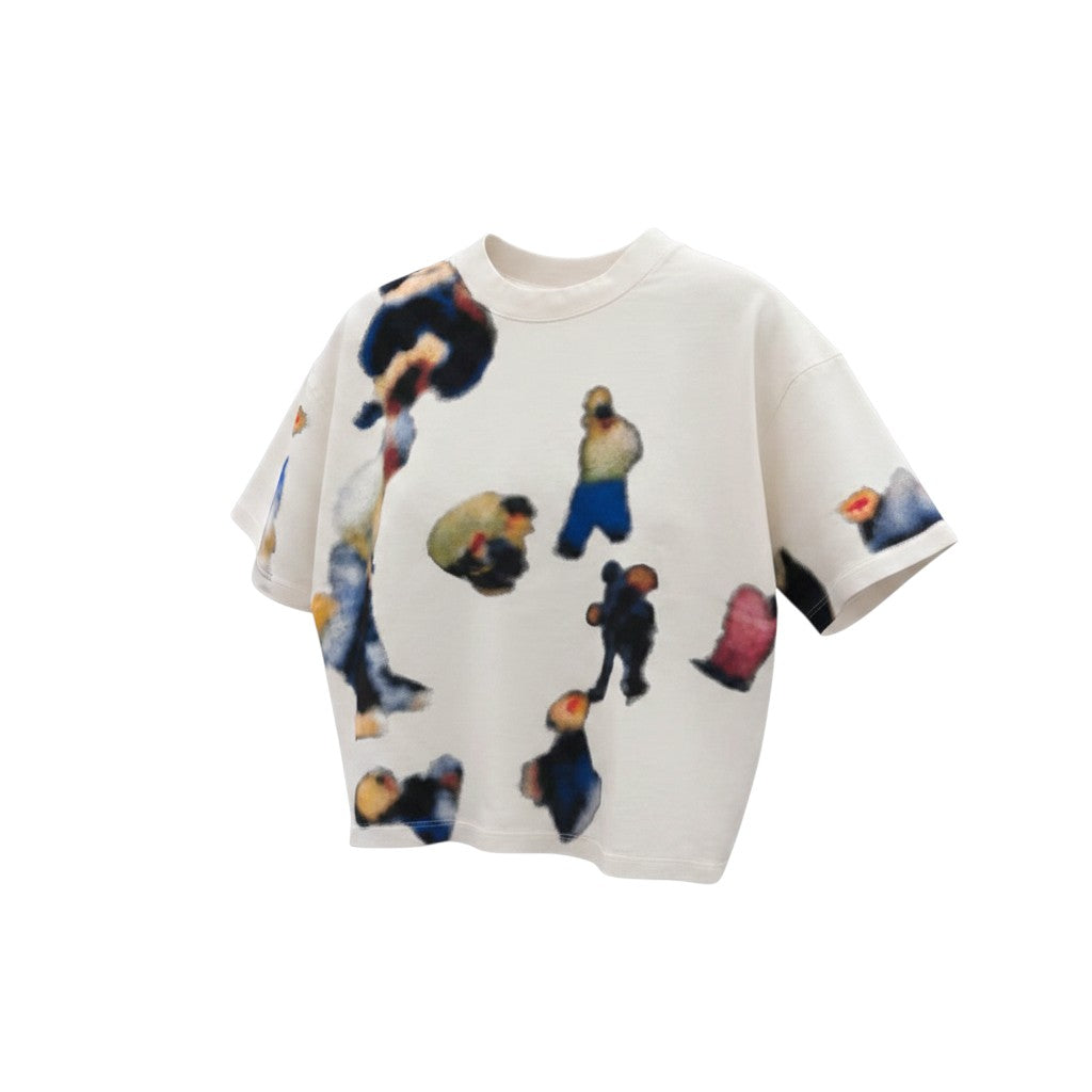 Men's Oversized Crop Top