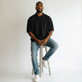 Charcoal Marl Classic Cotton Polo Shirt