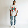 Saint Global Rich Monster Graphic Oversized Tee