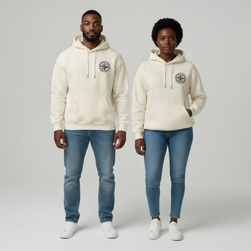 Compass Rose Pullover Hoodie