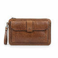 Genovia by Leici Cognac Brown Clutch – Ghost