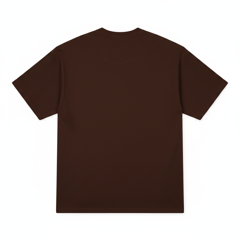 Ghost Mannequin Back - Coffee Brown