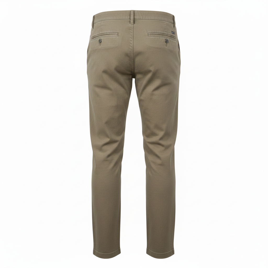 Ghost Mannequin Back - Grey Green Khaki