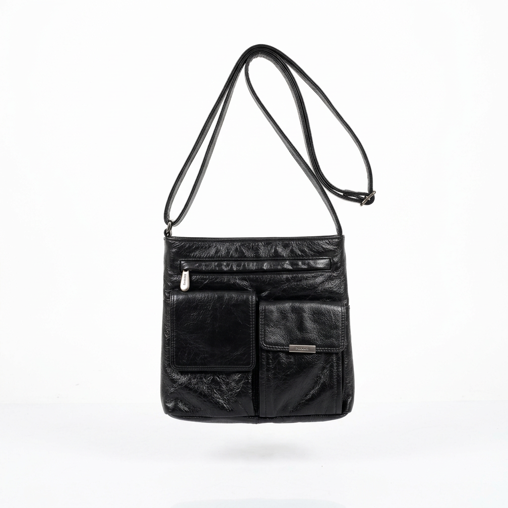 Ghost-mannequin bag based on the confirmed model image
