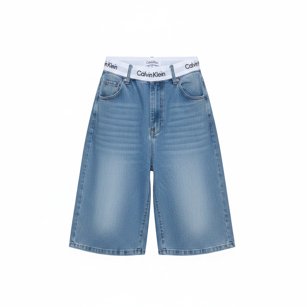 Ghost Mannequin – Baggy Denim Shorts