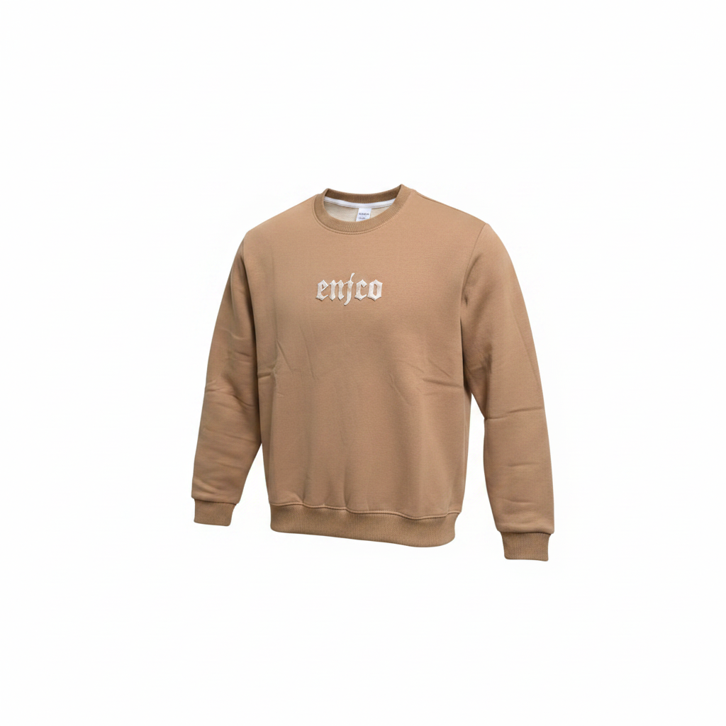 Ghost Mannequin – Camel Sweatshirt (No Mannequin)
