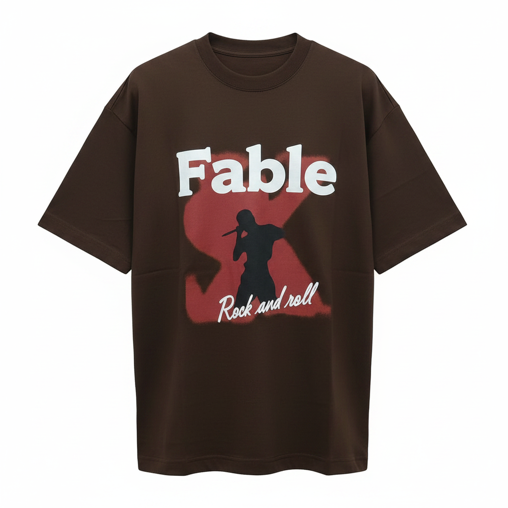 Ghost Mannequin Front - Coffee Brown