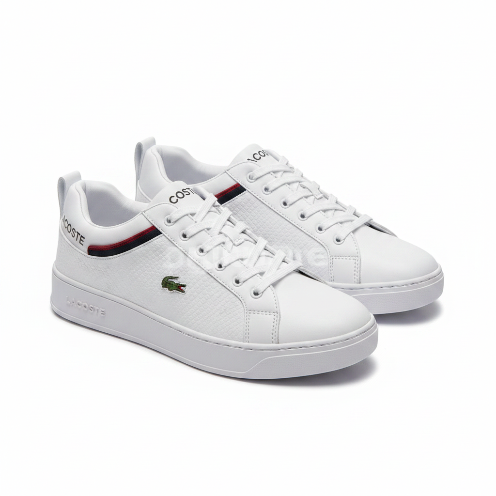 Ghost Mannequin – Lacoste White Sneakers No Box