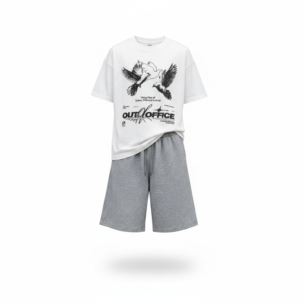 Ghost Mannequin – Out of Office White Co-ord