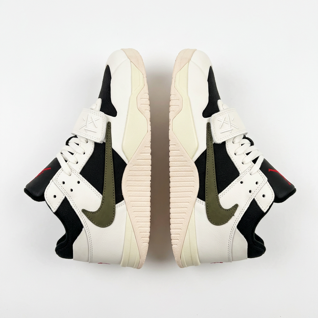 Ghost mannequin sneaker pair