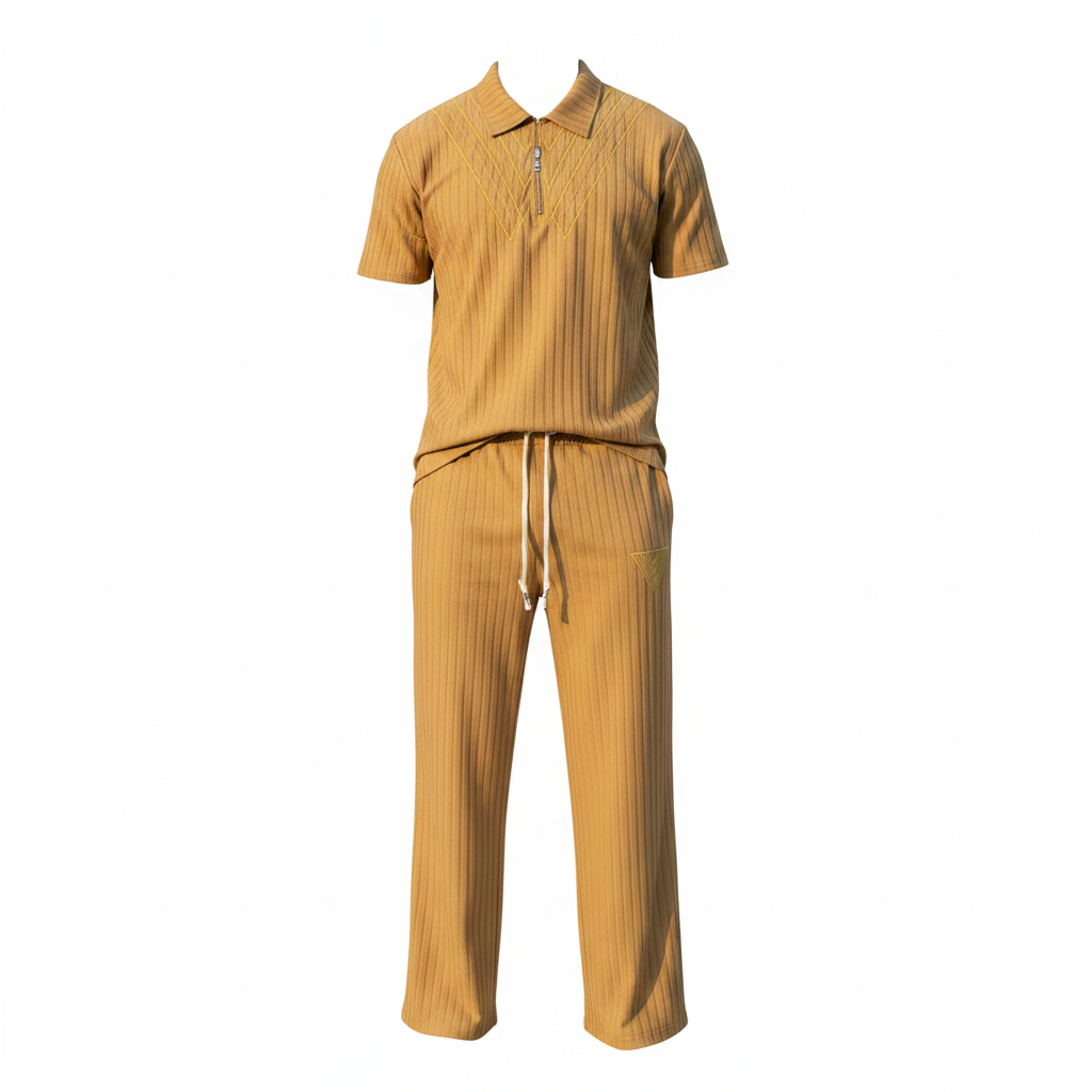 Ghost – Mustard Chevron Correct