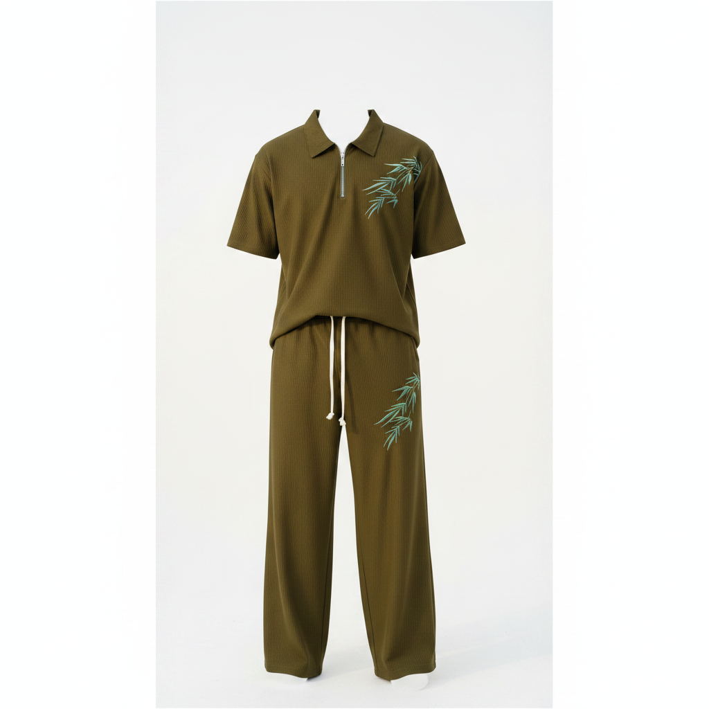 Ghost – Olive Green Bamboo Leaf Redone