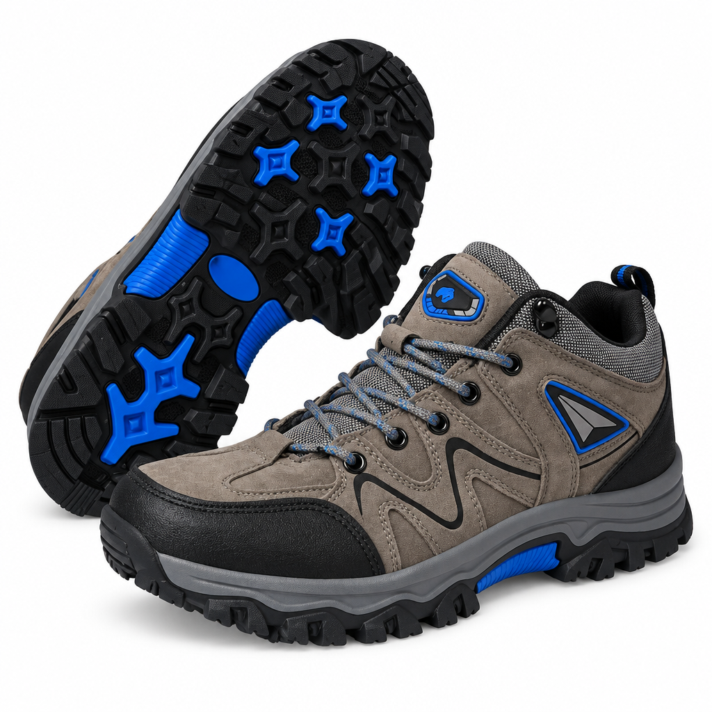 Grey blue-accent shoes product-only preview