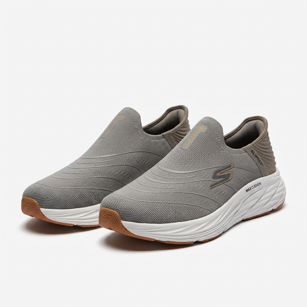 Grey mesh sneakers ghost catalogue image