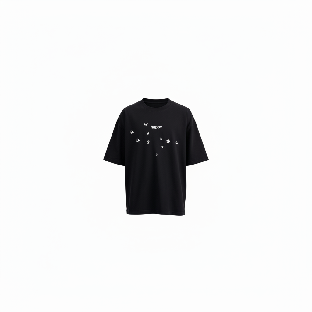 Happy Bird Tee – Ghost Mannequin