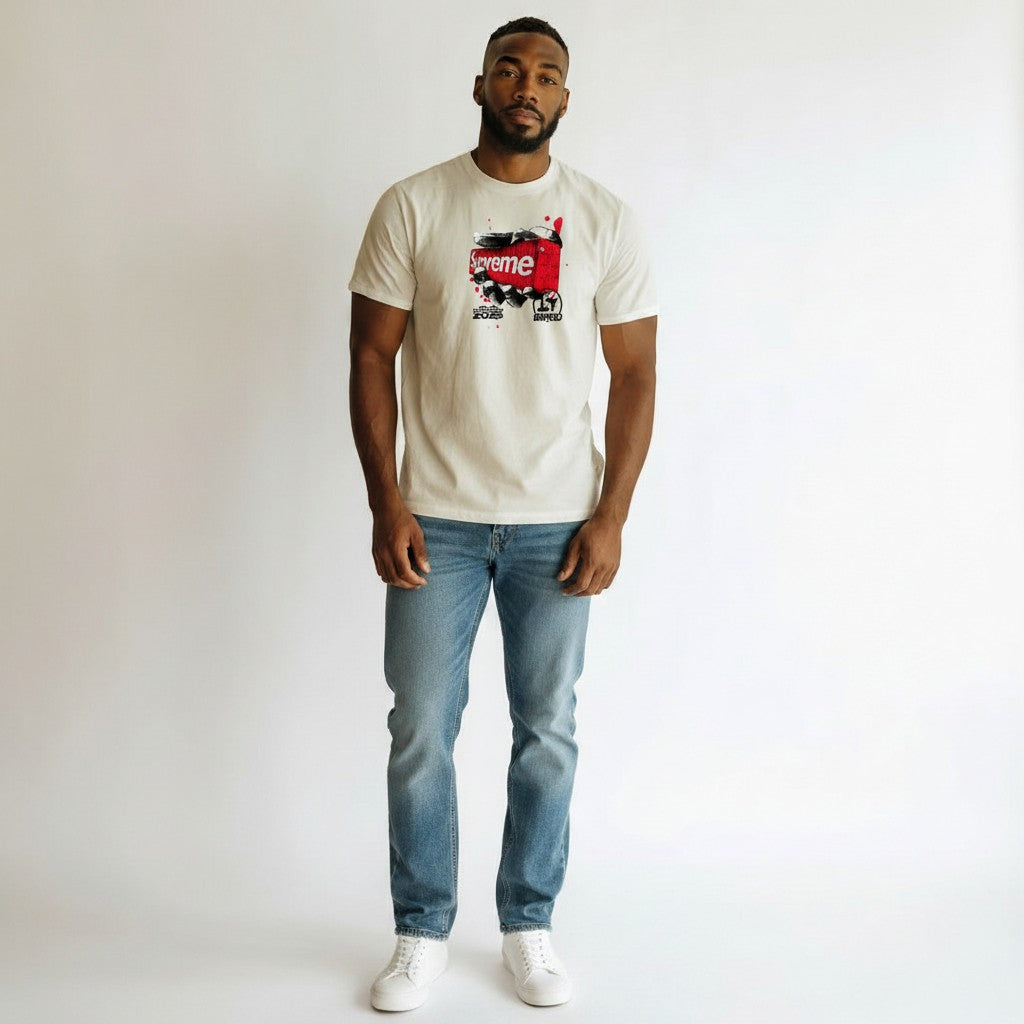 Men's The World Is Yours Graffiti/Suprem Tee