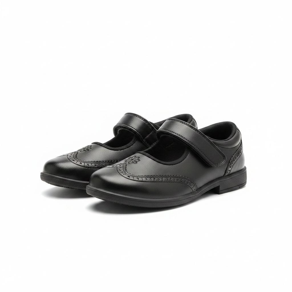 Go School Teens Velcro Brogue Mary Jane Shoe – Ghost Mannequin