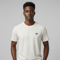 Mini Heart Logo Tee – Model Front View