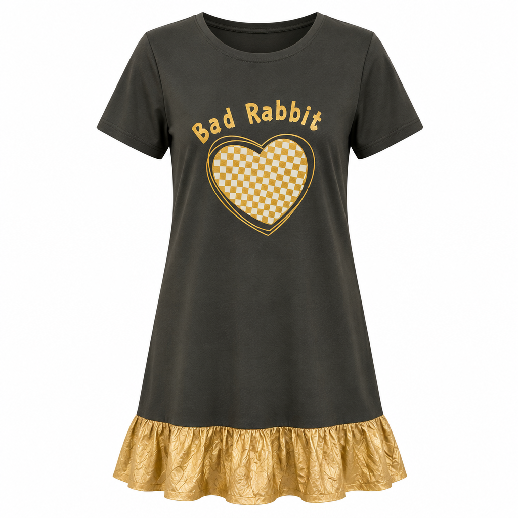 Olive Bad Rabbit Graphic Nightgown – Ghost Mannequin