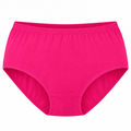 Plus Size Pure Cotton Brief – Hot Pink