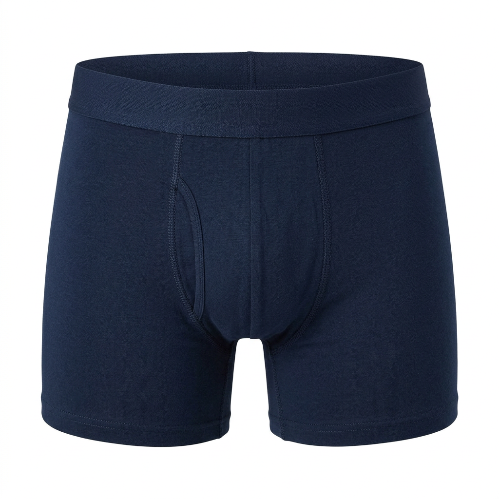 AI-generated blue-navy boxer briefs