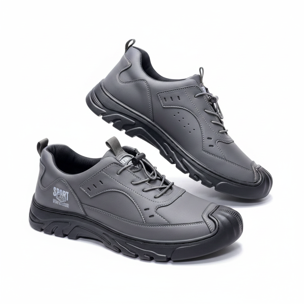 Sport Outdoor Men's Dark Grey Trail Sneaker – Ghost Mannequin