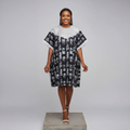 Short Bubu Gown – Model Shot