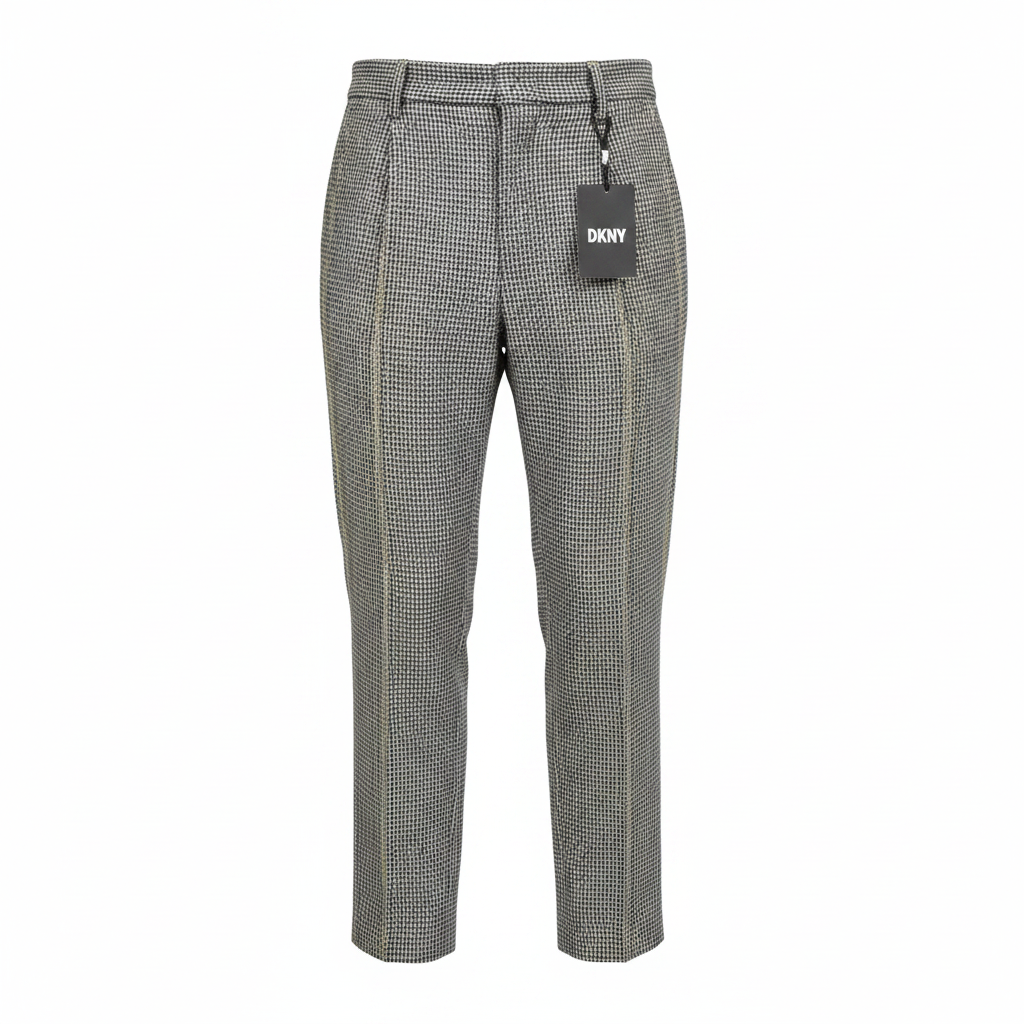 DKNY Houndstooth Check Trousers – Ghost Mannequin