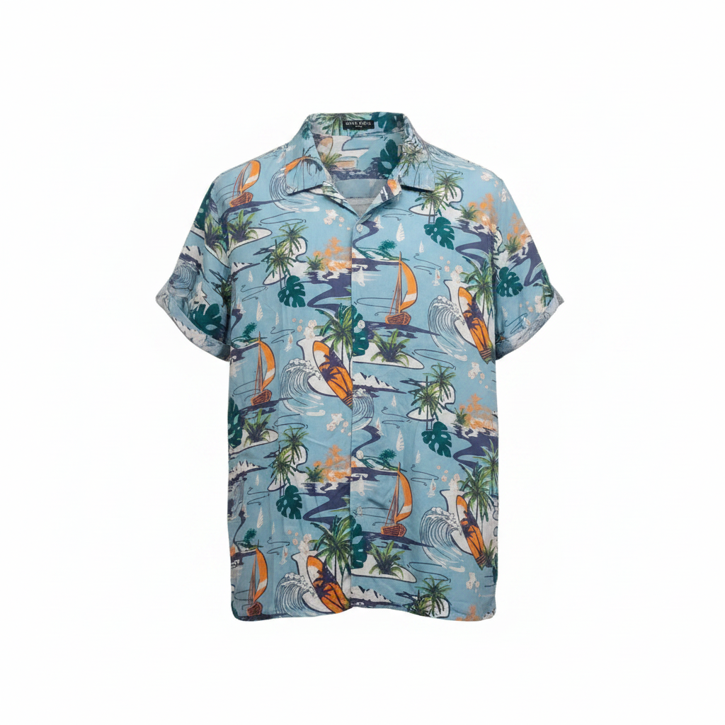Tropical Hawaiian Print Shirt – Ghost Mannequin