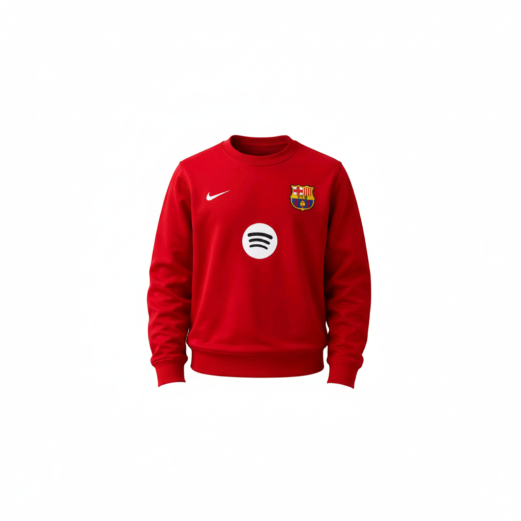 FC Barcelona Sweatshirt Red – Ghost Mannequin