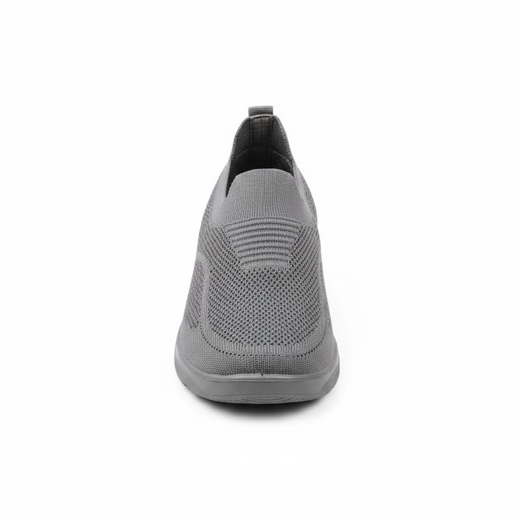 Flyknit Slip-On Walking Sneaker Grey - Ghost Mannequin