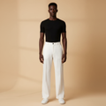 Chukmore White Wide-Leg Palazzo Trousers - Model Shot