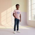 Nigerian boy model wearing Kids Hip-Hop Graphic Tee