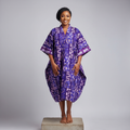 Three-Quarter Bubu Gown – Model Shot