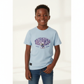 Nigerian boy model wearing Hip-Hop Graphic Tee