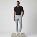 Grey Glen Plaid Trousers – Model Shot