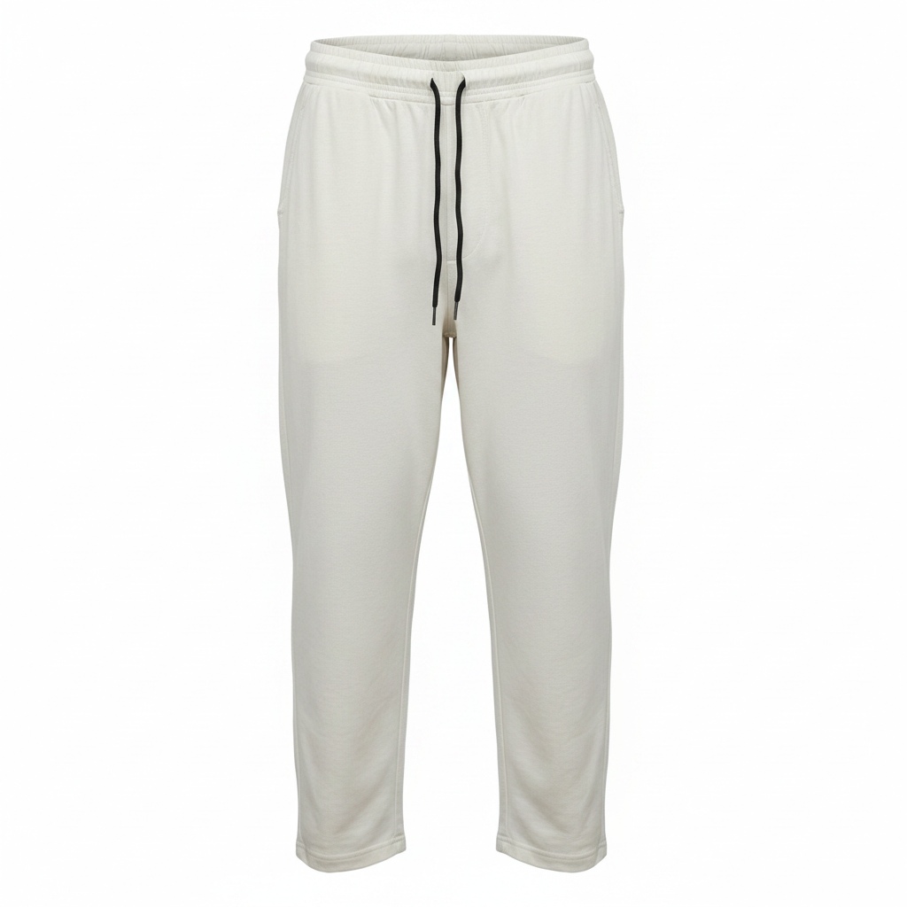 Ghost mannequin — Women's Cream Drawstring Joggers