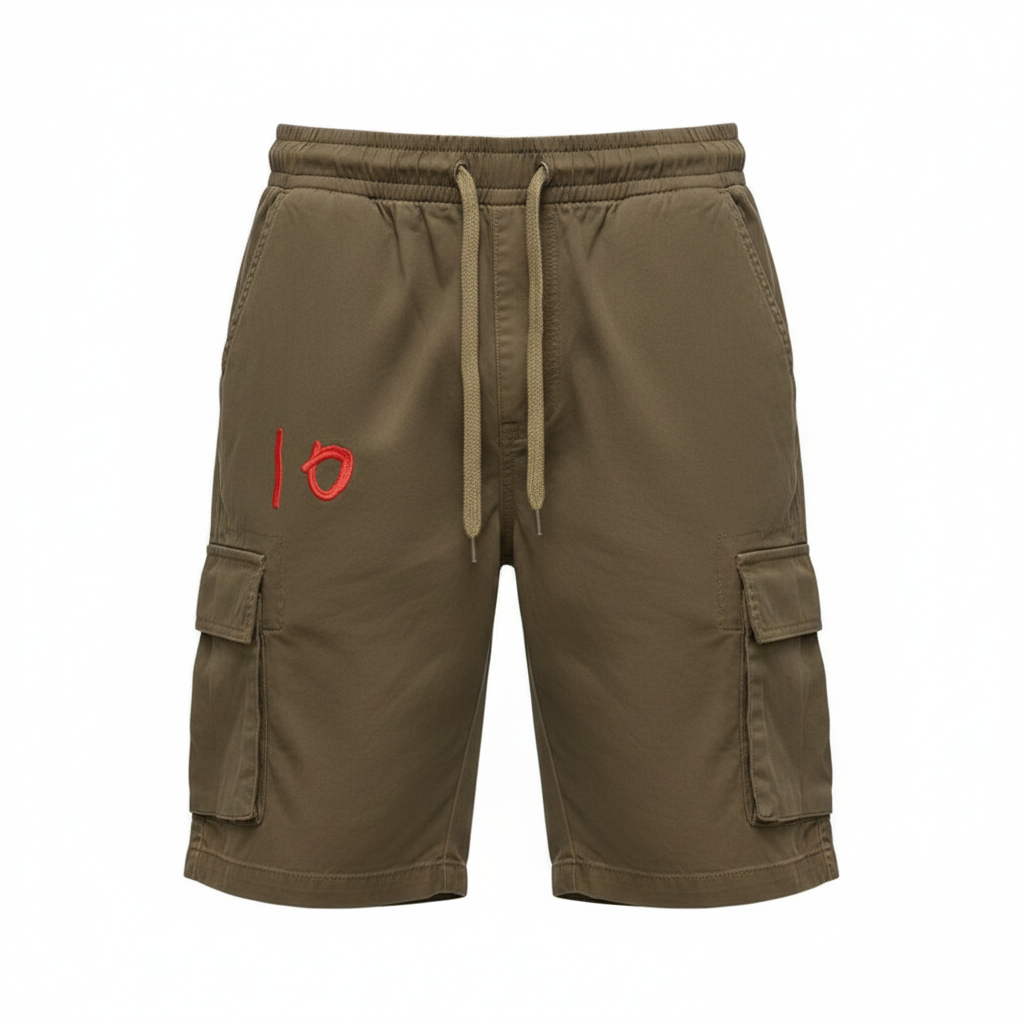 Men's Cargo Shorts – Ghost Mannequin Olive Khaki
