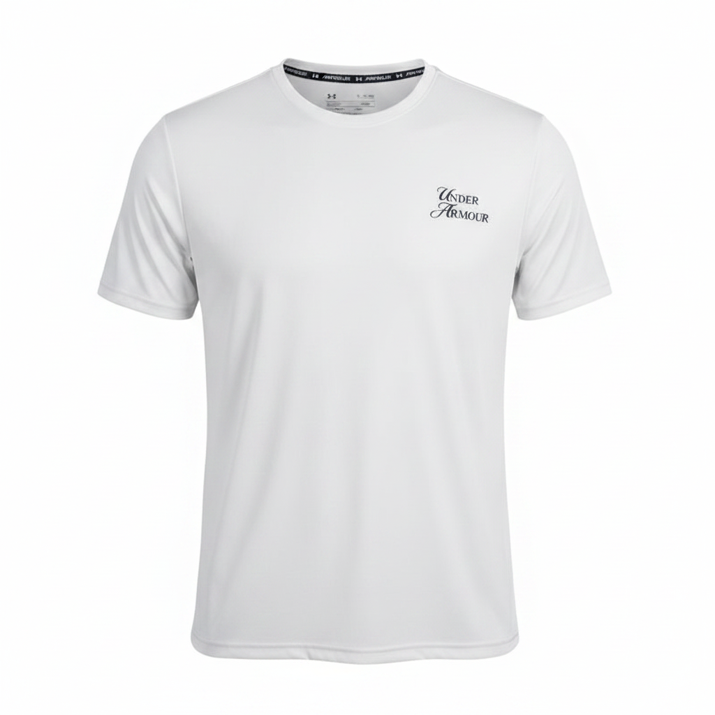 Men's White Short-Sleeve Graphic Athletic T-Shirt – Ghost Mannequin