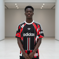 Men's Retro Football Jersey - Model Shot