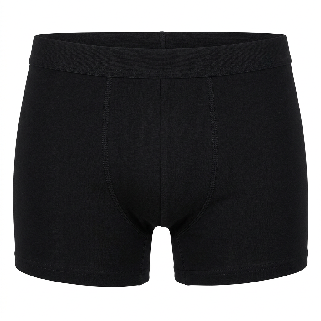 AI-generated black boxer briefs preview