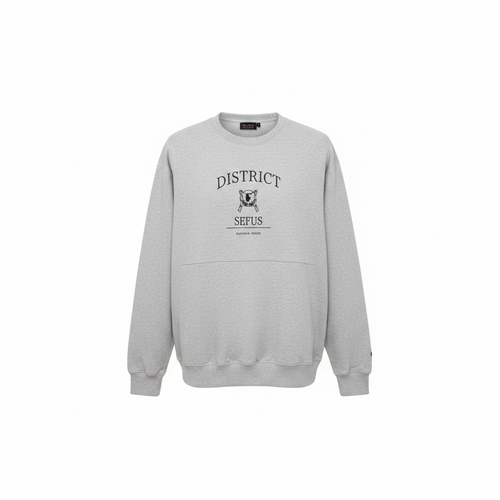 District Graphic Crew-Neck Sweatshirt – Ghost Mannequin