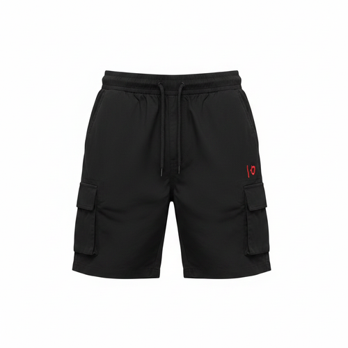 Men's Cargo Shorts – Ghost Mannequin Black
