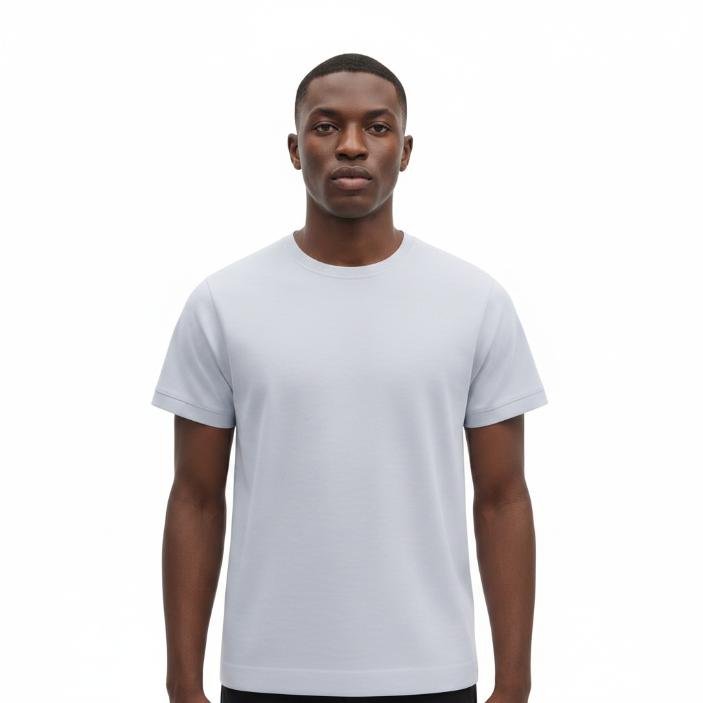 Essential Crew Neck Tee - Front View