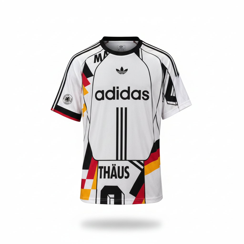 Germany x Adidas Originals Matthäus Tribute Jersey – Ghost Mannequin
