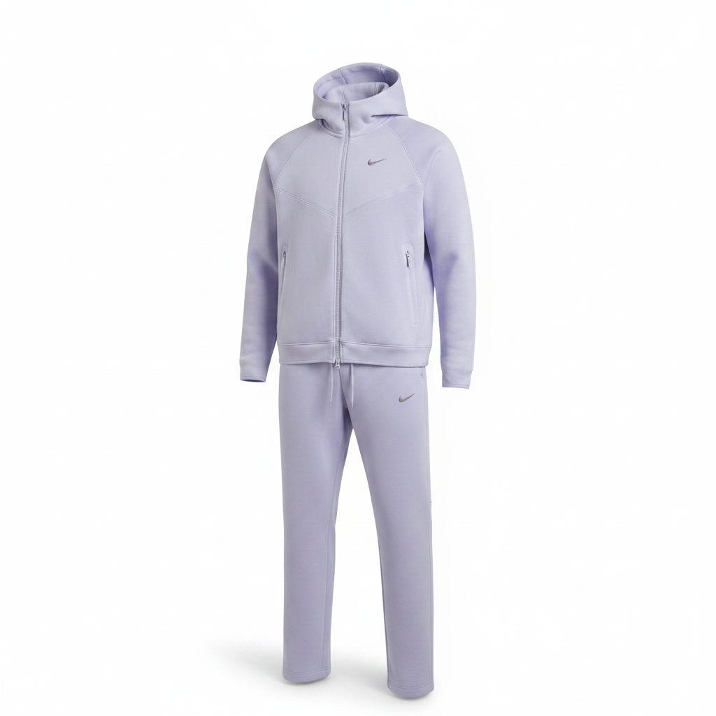 Men's Lavender Tech Fleece Tracksuit Set – Ghost Mannequin