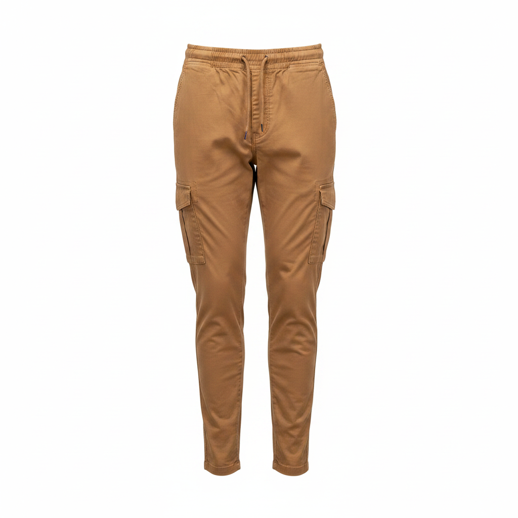 Calvin Klein Slim Cargo Pants – Tan Ghost Mannequin