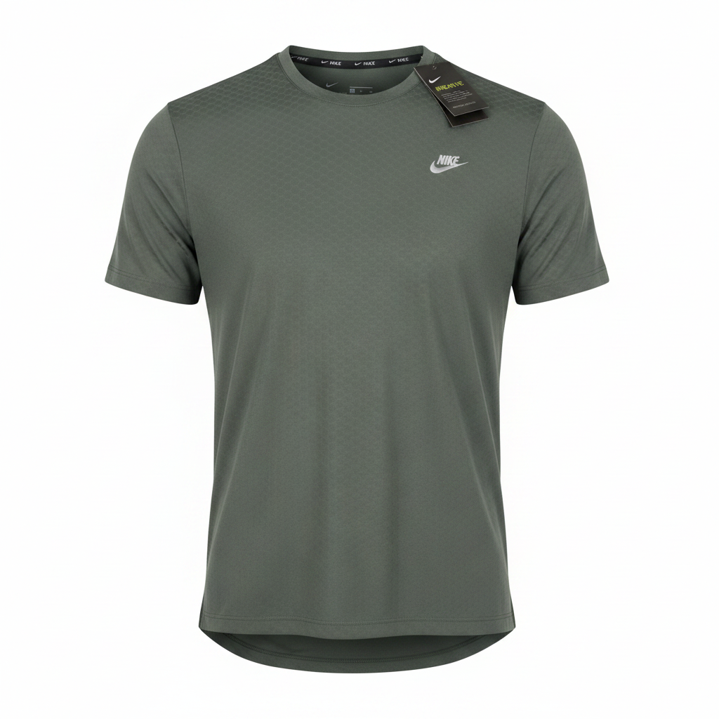 Men's Olive Green Short-Sleeve Athletic Performance T-Shirt – Ghost Mannequin