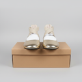 Girls' Gold Metallic Elastic Strap Ballet Flat - Carton Box Display