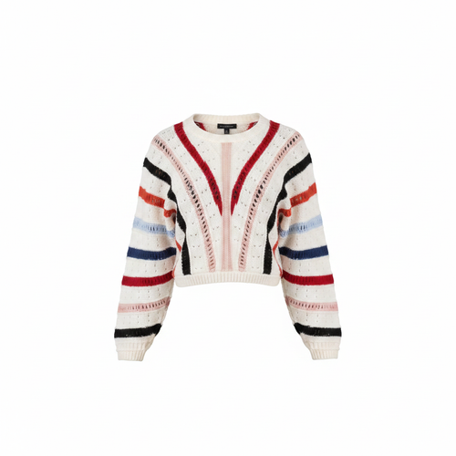 Ghost Mannequin – Striped Knit Top